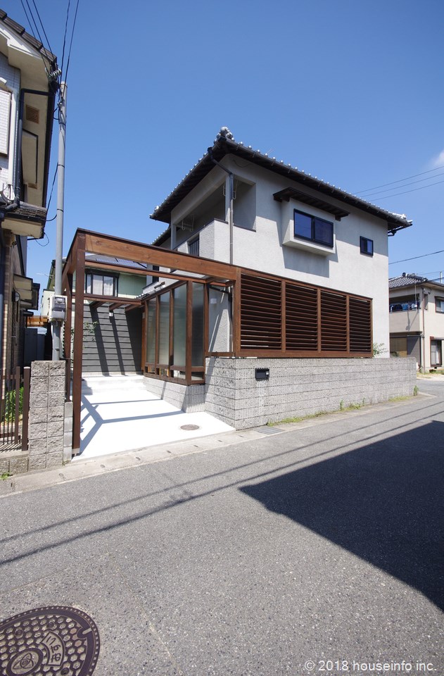 香寺町のリフォーム施工実績（外観）