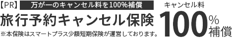 【PR】旅行予約キャンセル保険 ― 万が一のキャンセル料を100%補償
